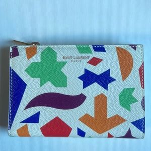 Brand new Saint Laurent women’s wallet ( Matisse stars print)